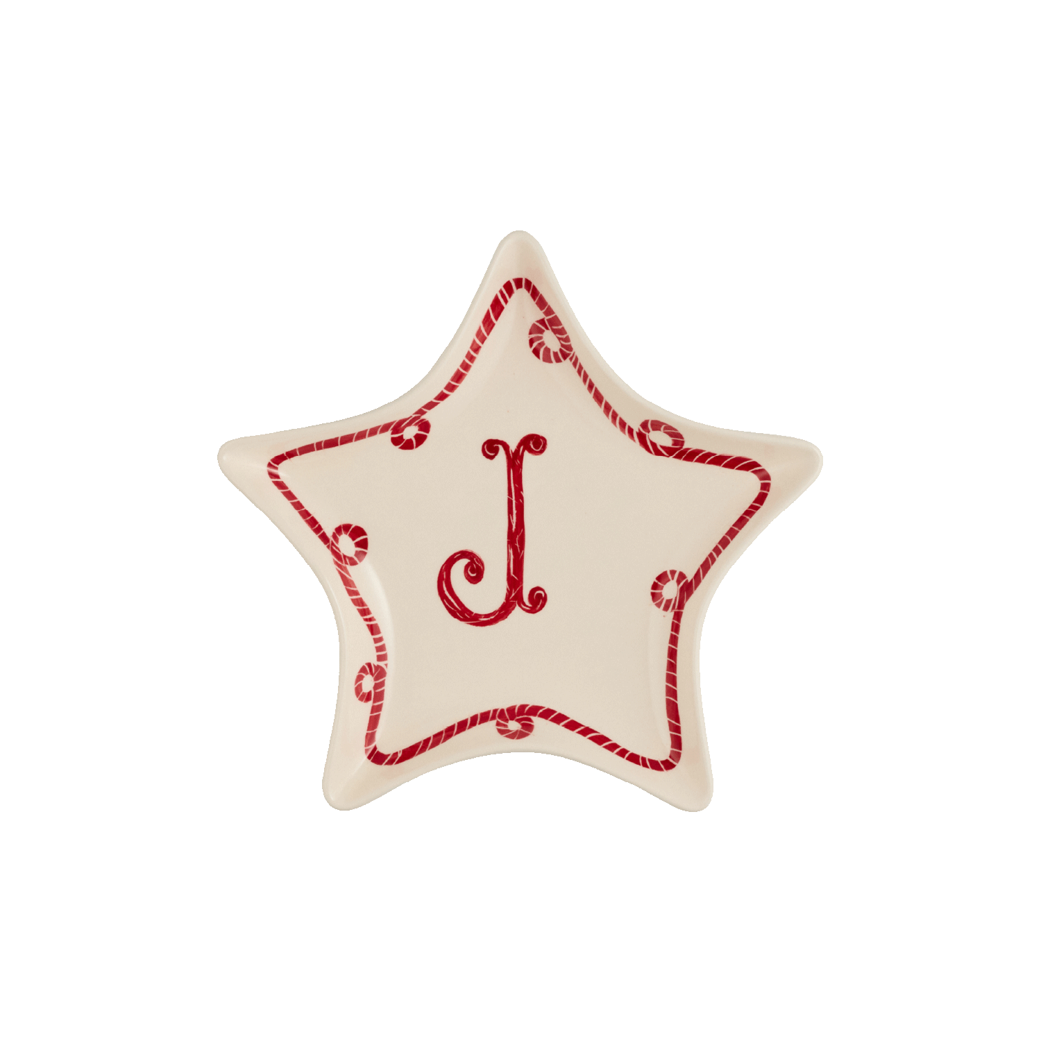 Star Monogram Plate