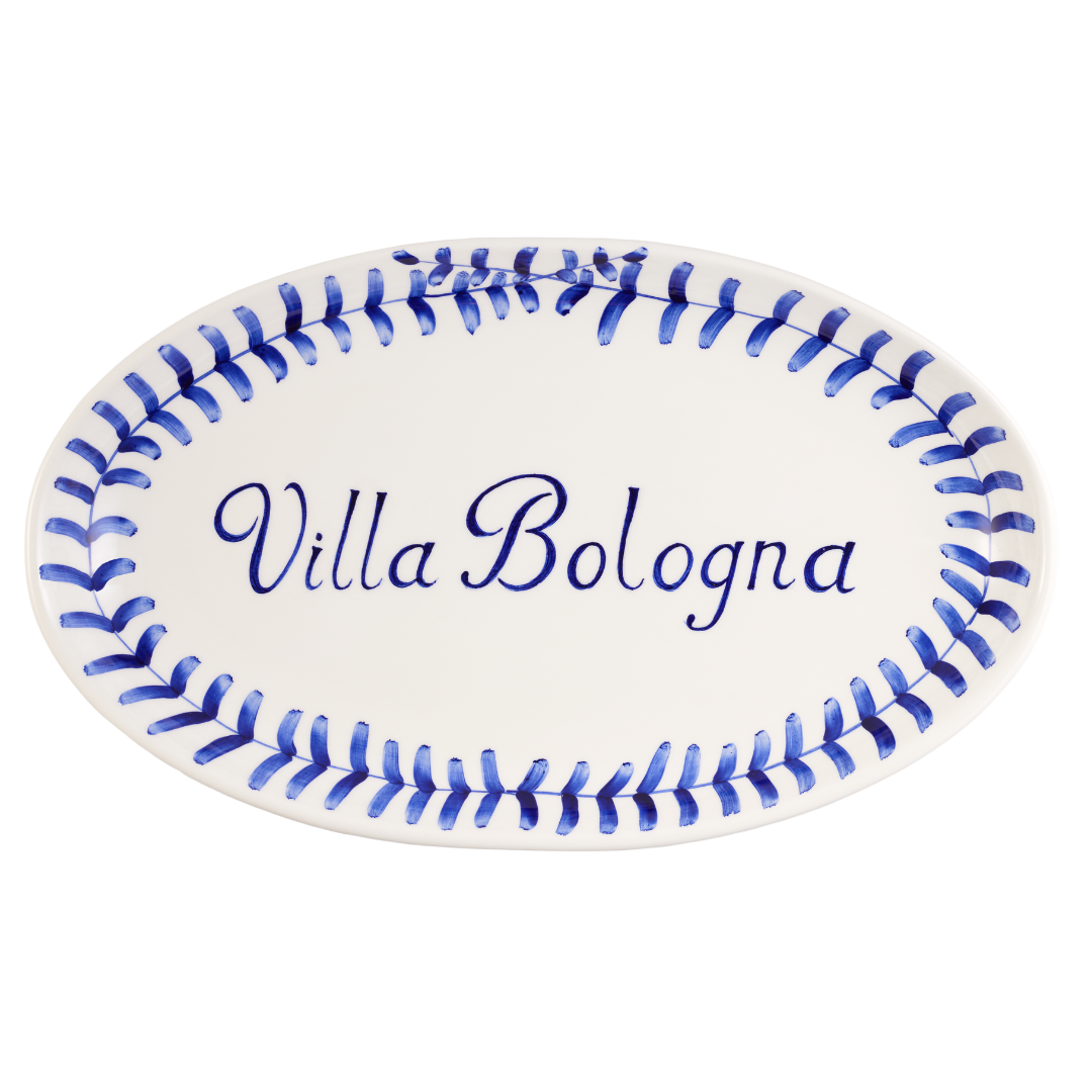 Personalised Large Oval Platter