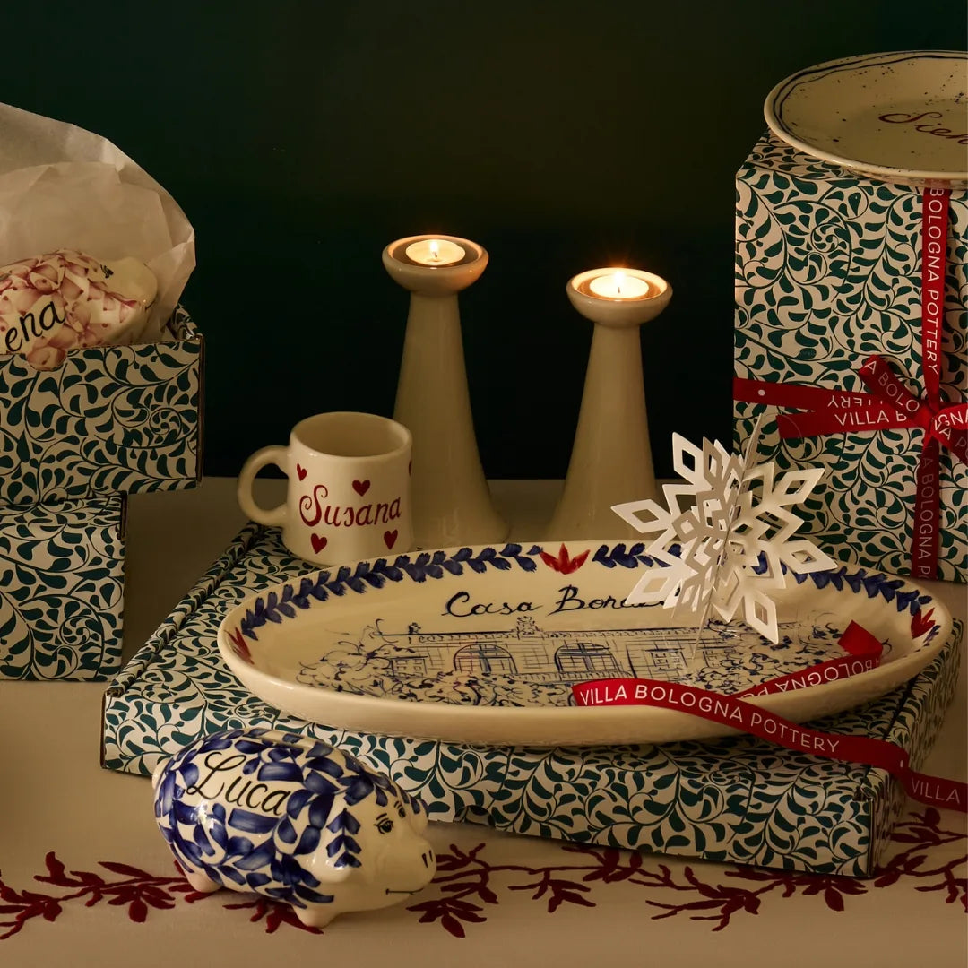 Cream Seracina Tea Light Holder