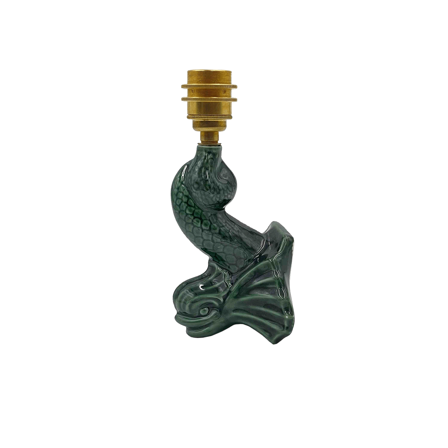 Emerald Green Dolphin Wall Light