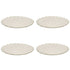 Scalloped Charger Plates (Set of 4)